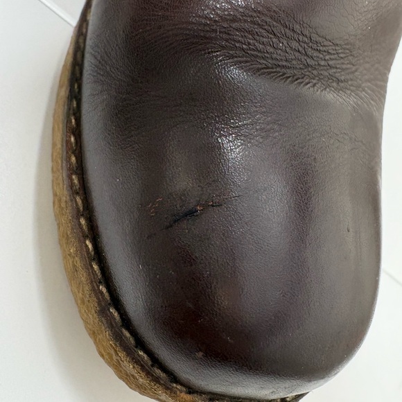 Pajar Winter Size 7 Shearling Lined Leather Suede Boots Made in Canada Vintage - Picture 6 of 11